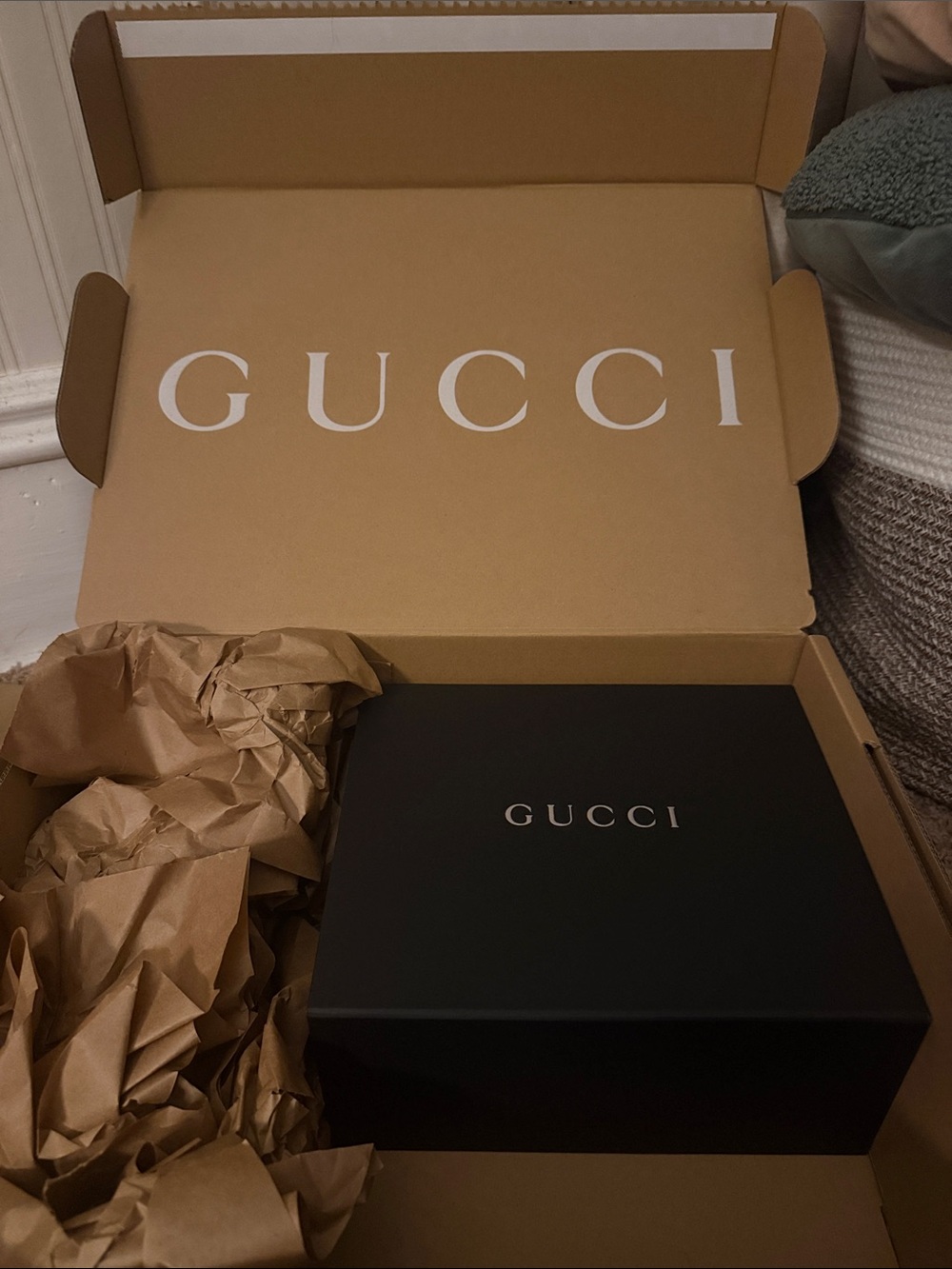 Authentic Gucci Packaging